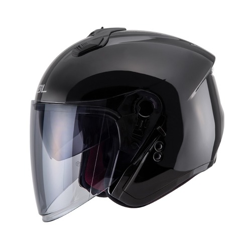 SOL SO-XP (BLACK) 쏠 오픈 하프 페이스 반모  바이크 스쿠터 오토바이 헬멧